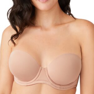 Wacoal Red Carpet Full Figure Underwire Strapless Bra 854119, Up To I Cup - Roebuck