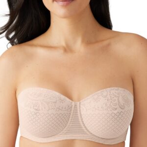 Wacoal Women's Visual Effects Strapless Minimizer Bra 854310 - Sand