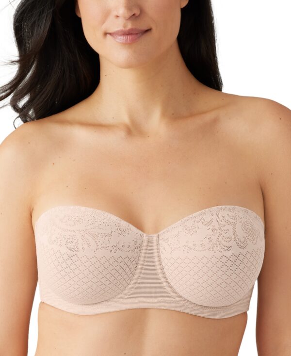 Wacoal Women's Visual Effects Strapless Minimizer Bra 854310 - Sand