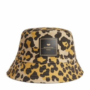 Weekend Max Mara Leopard Print Bucket Hat