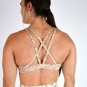 Weightlifting | Brle Bloom | Strappy Sports Bra, Smooth and Breathable | FLEO