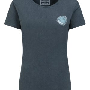 Whistler Tree Ring Organic Womens T-Shirt - Navy