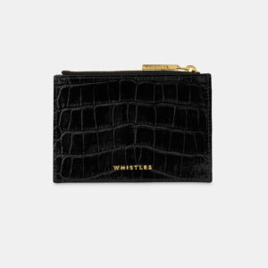 Whistles Women's Shiny Croc Coin Purse