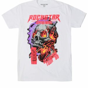 White Joni Printed T-Shirt L / White