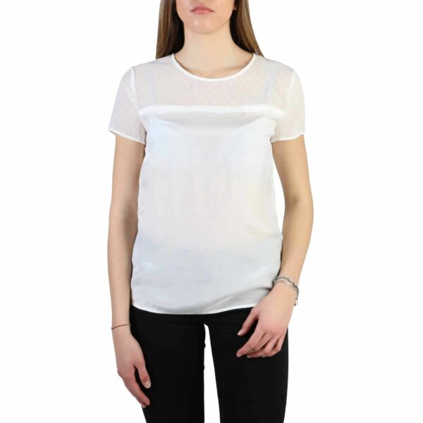 White Round T-shirt 3y5h45_5nzsz