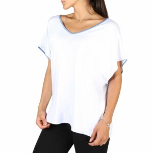 White Wide T-shirt 3ytt53_tj40z