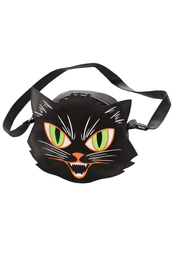 Witch's Black Cat Purse