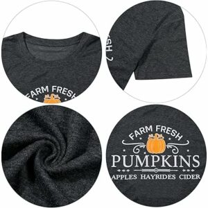 Women Farm Fresh Pumpkins T-Shirt