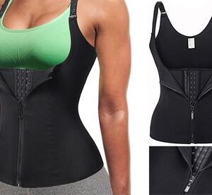 Women Slimming Body Shaper Waist Trainer Underbust Cincher Corset Vest Shapewear S Black Body Shaper