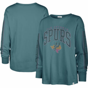 Women's '47 Teal San Antonio Spurs City Edition SOA Long Sleeve T-Shirt