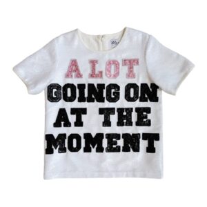 Women's A Lot Going On Sequin T-shirt