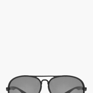 Womens Aviator Tinted Lens Sunglasses - Black - One Size