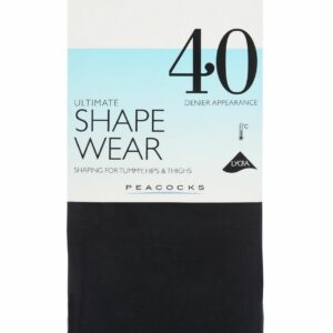 Womens Black 40 Denier Ultimate Shapewear Tights