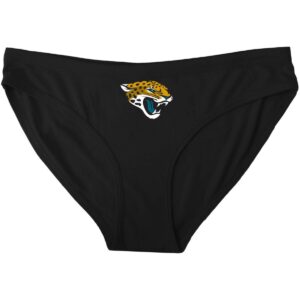 Women's Black Jacksonville Jaguars Solid Logo Panties - Black