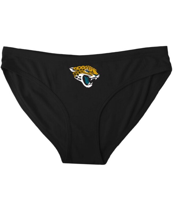 Women's Black Jacksonville Jaguars Solid Logo Panties - Black