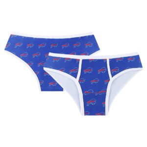 Women's Concepts Sport Royal Buffalo Bills Gauge Allover Print Knit Panties - Royal