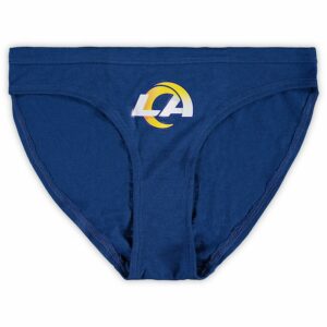 Women's Concepts Sport Royal Los Angeles Rams Solid Panties, Size: XL, Blue