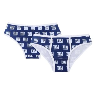 Women's Concepts Sport Royal New York Giants Gauge Allover Print Knit Panties - Royal