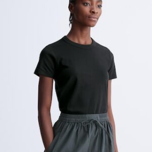 Women's Crew Neck T-Shirt Black Medium UNIQLO US