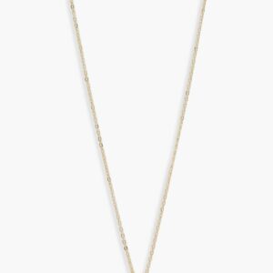 Womens Diamante Pendant Necklace - Gold - One Size, Gold