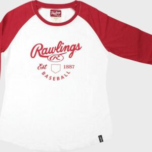 Women's EST Raglan Rawlings Baseball T-Shirt