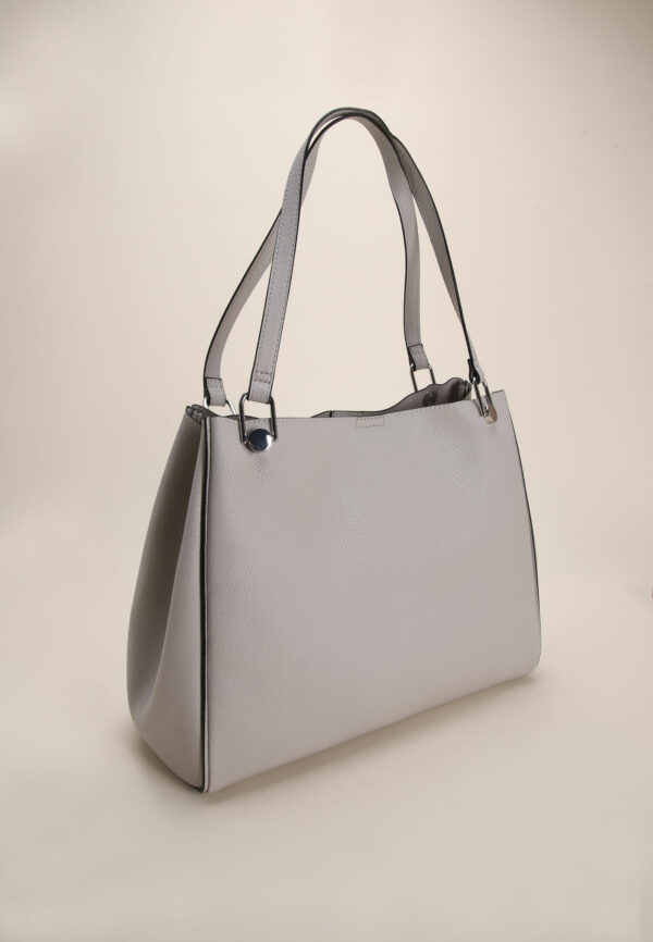 Womens Grey Lowri Shoulder Bag