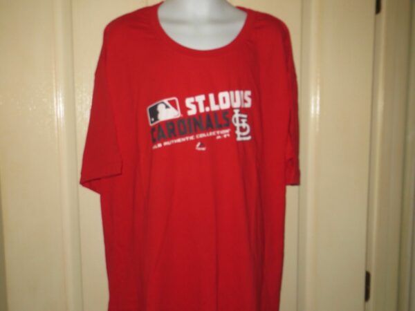 Women's Majestic St. Louis Cardinals S/S T-Shirt, Red, 2XL