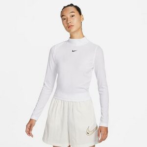 Women's Nike Sportswear Essential Ribbed Mock Long-Sleeve T-Shirt