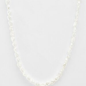 Womens Pearl Allway Necklace - White - One Size, White