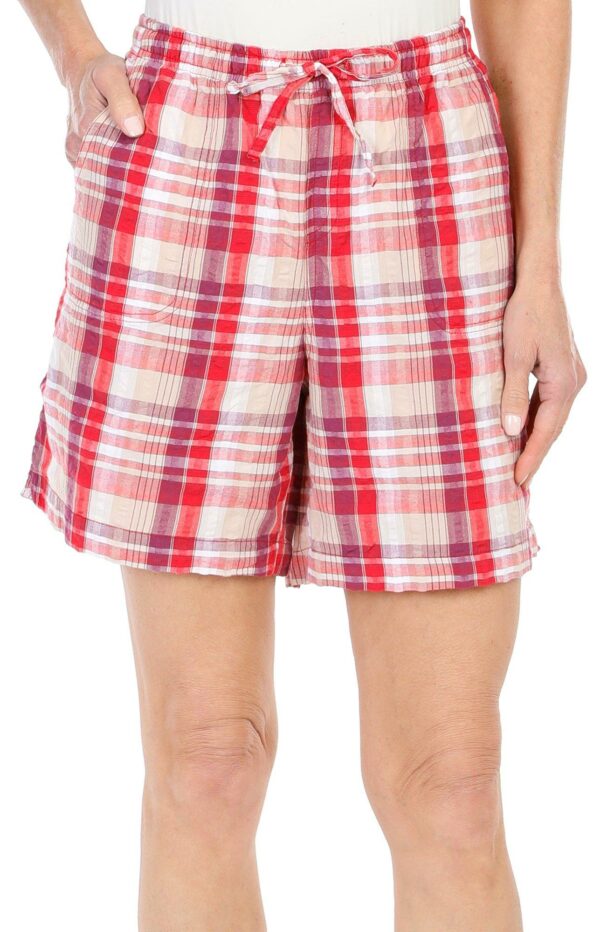 Women's Plaid Board Shorts