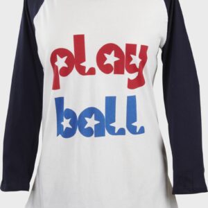 Women's Play Ball Raglan Sleeve T-Shirt