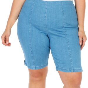 Women's Plus Denim Shorts