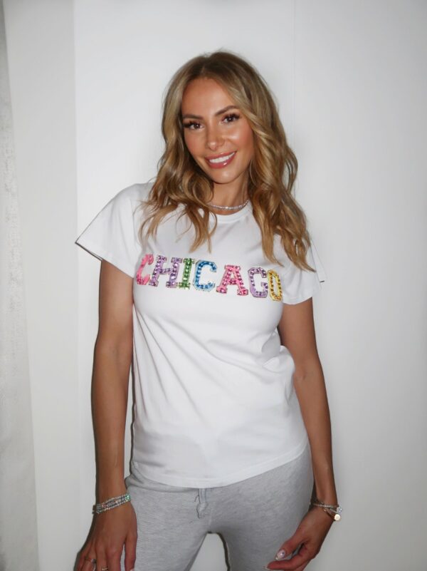 Women's Rainbow Chicago Gem T-shirt