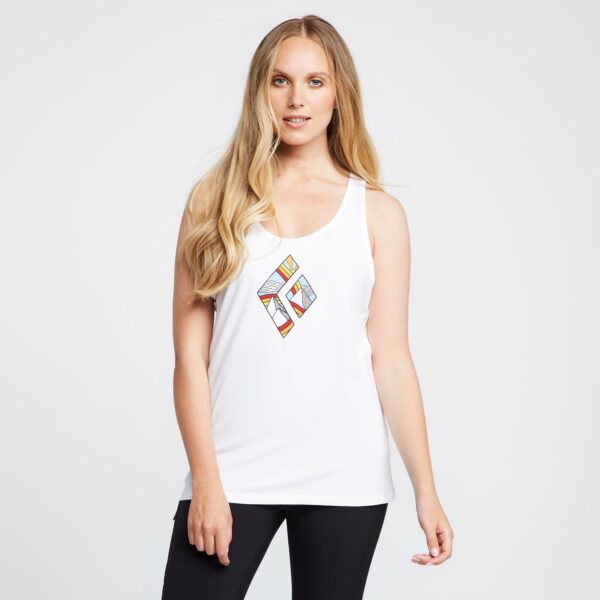 Women's Rainbow Diamond Tank Top