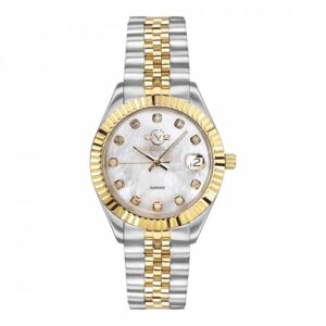 Women's Silver/Gold Naples Watch