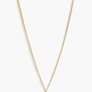 Womens Simple Hammered Coin Necklace - Gold - One Size, Gold