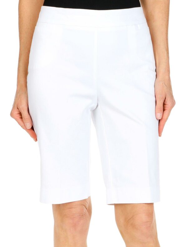 Women's Solid Bermuda Shorts