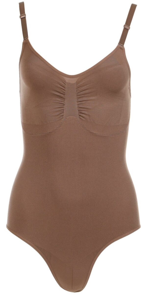 Women's Solid Seamless Shapewear Bodysuit