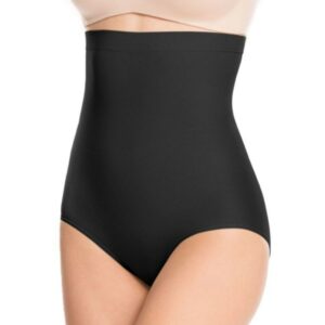 Women's Spanx High Power Panties Shapewear Underwear Medium Very Black