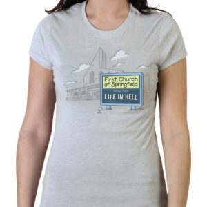 Women's Springfield Church T-Shirt | The Simpsons Apparel