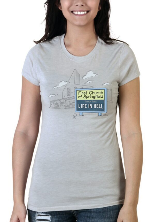 Women's Springfield Church T-Shirt | The Simpsons Apparel