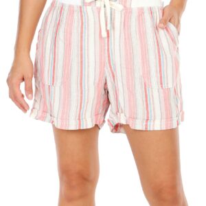 Women's Stripe Print Shorts