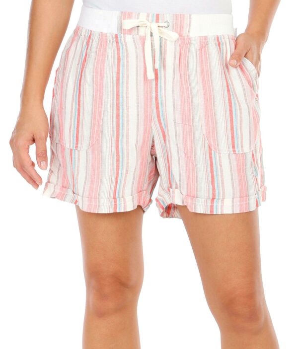 Women's Stripe Print Shorts