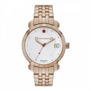 Women's Swiss Rose Gold Diamond Nesta Watch