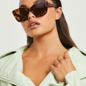 Womens Tortoise Shell Cat Eye Sunglasses - Multi - One Size, Multi