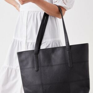 Womens Trish Stitched Tote Bag