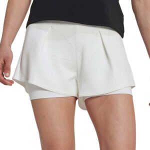 Women's White Adidas London Shorts