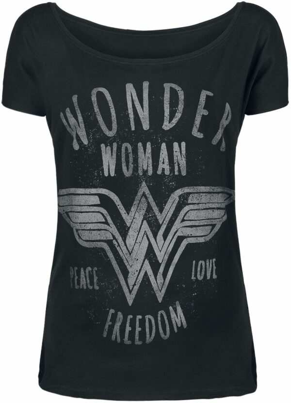 Wonder Woman Freedom T-Shirt black