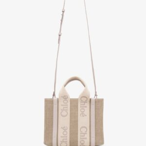 Woody wild grey small tote bag