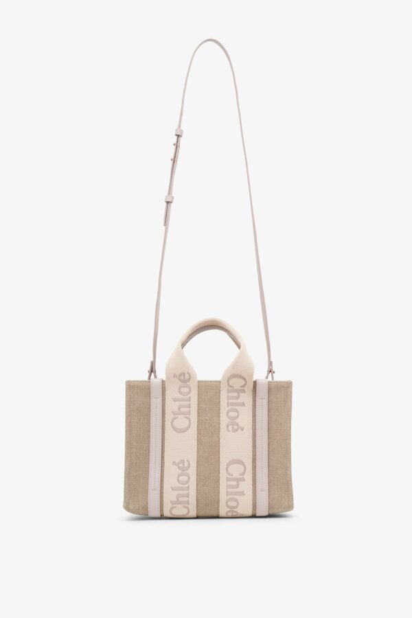 Woody wild grey small tote bag